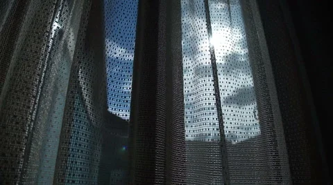 Sun in  the window Video stock 55302274