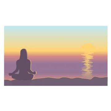 Sun Worship Illustrazione stock