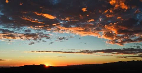 Sun_Set-02 Stock Photos