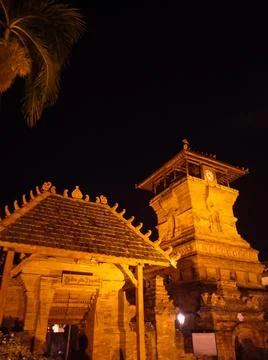Sunan Kudus Mosque Tower Stock Photos
