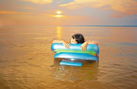 Sunbathing Stock Photos