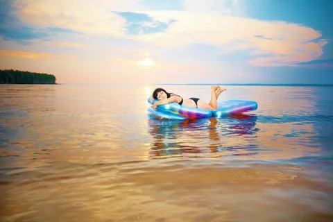 Sunbathing Stock Photos