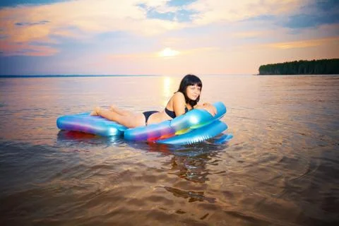 Sunbathing Stock Photos