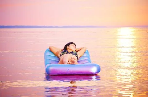 Sunbathing Stock Photos
