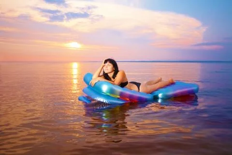 Sunbathing Stock Photos