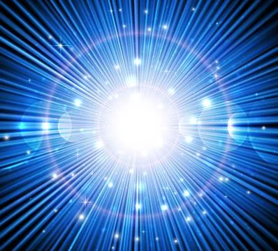 Sunbeam abstract background Stock Illustration