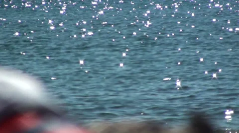 Sunbeams on the sea Vidéo 33044643