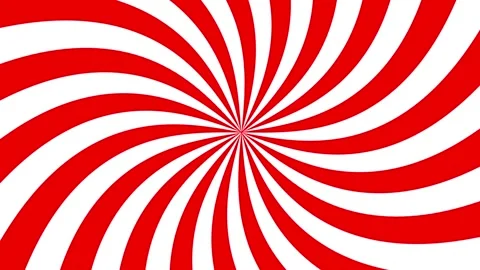 Sunbrush animation red and white color twisted 4k resolution 스톡 동영상 294697222