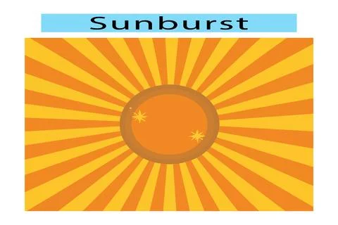 Sunburst abstract line circle vector background Ilustração Stock