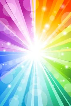 Sunburst background Stock Illustration