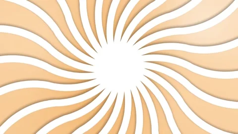 Sunburst background in orange motion, Rotating Sunburst Background Stock Footage 337434219