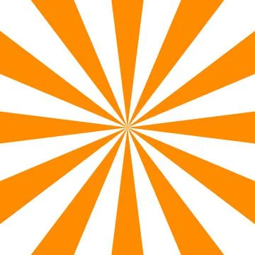 Sunburst background, vector illustration in flat style Stock Illustration