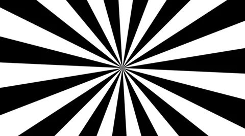 Sunburst Black and White Video stock 30797682