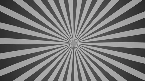 Sunburst circle seamless loop background Pop Art Comc Grey 4K 60Fps Stock-Footage 128443540