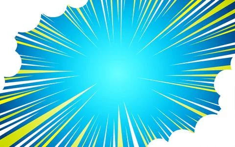Sunburst comic effect background with halftones. Suitable for templates, ba.. Stock Illustration
