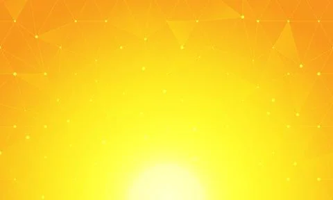 Sunburst digital low poly background Illustrazione stock