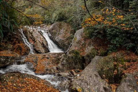 Sunburst Falls Foto stock