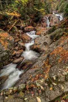 Sunburst Falls Stock Photos