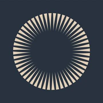 Sunburst firework explosion. Retro hand drawn sparkle. Bursting or light rays Stock Illustration