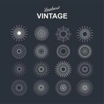 Sunburst Stock Illustration