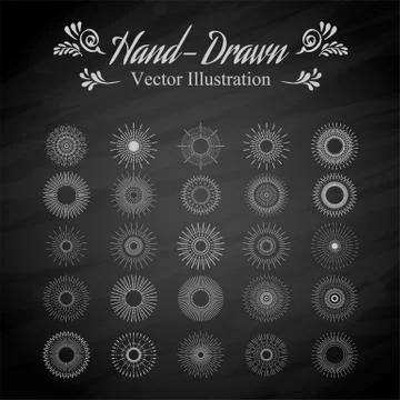 Sunburst Stock Illustration