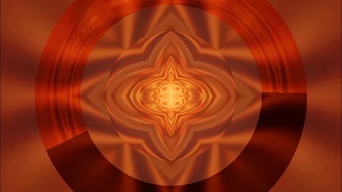 Sunburst Kaleidoscope Graphic Background Stock Footage 87104147