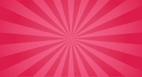 Sunburst light background with sun red ray. Stock Illustration