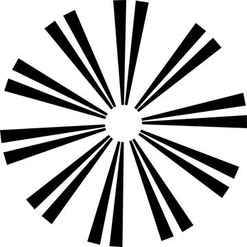 Sunburst Pattern Background. Rays. Radial. Summer Banner. Radiation or spee.. Stock Illustration