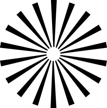 Sunburst Pattern Background. Rays. Radial. Summer Banner. Radiation or spee.. Stock Illustration