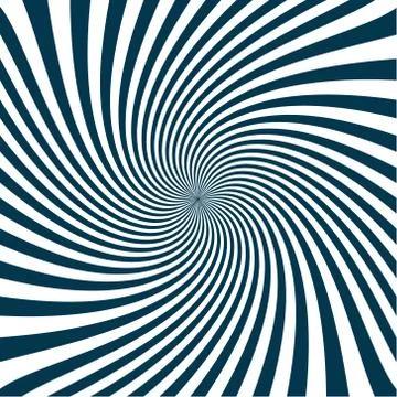 Sunburst pattern blue abstract illustration Stock-Illustration