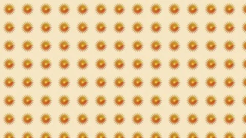 Sunburst pattern with radial geometric design on light background 库存插图