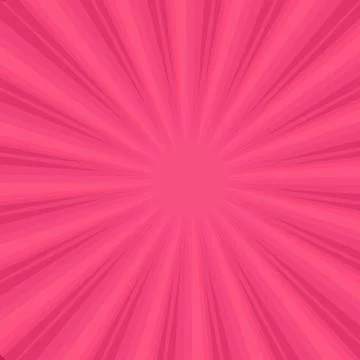 Sunburst on Pink Background イラスト素材