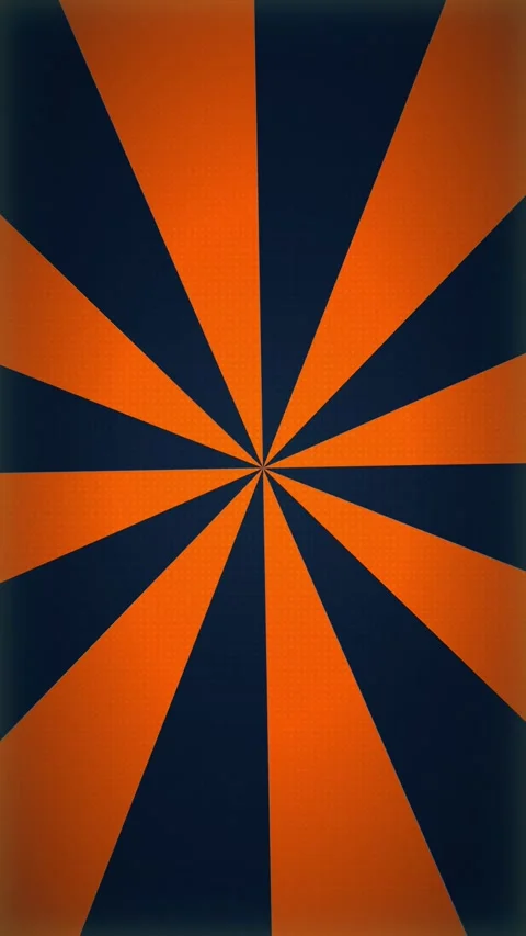 Sunburst radial ray pattern rotating seamless loop motion background Stock Footage 346934057