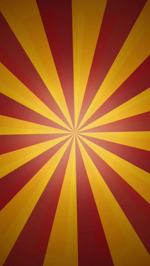 Sunburst radial ray pattern rotating seamless loop motion background Stock Footage 346934073