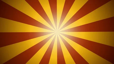 Sunburst radial rays rotating seamless loop motion background Stock Footage 345394055
