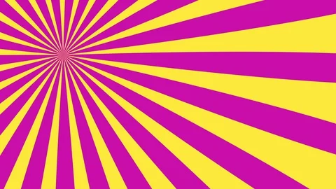 Sunburst, radial, sun light, circus, stripe background rotation Stock Footage 127624701
