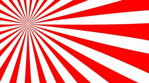 Sunburst, radial, sun light, circus, stripe background rotation Stock Footage 127625653
