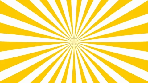 Sunburst, radiating, sun light, circuses, stripe background rotation Stock Footage 127621347