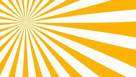 Sunburst, radiating, sun light, circuses, stripe background rotation. Stock Footage 127624474