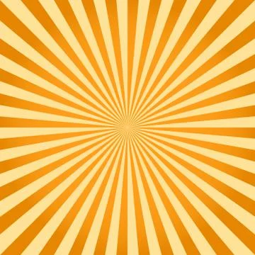 Sunburst, ray retro background Stock Illustration