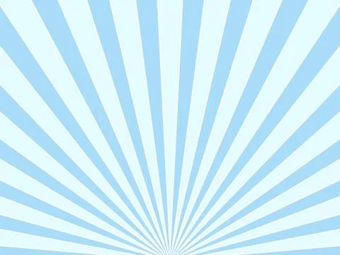 Sunburst rays light blue and white  background. sunbeam star burst. Vector il Stock Illustration