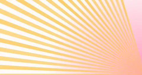 Sunburst rays radiating pink-orange background Illustrazione stock