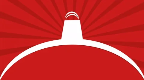 Sunburst rays on red background Shopping advertisement background Stock Footage 68988193