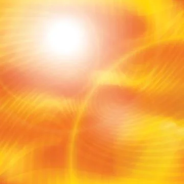 Sunburst rays of sunlight tenplate Stock Illustration