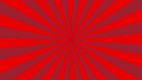 Sunburst red abstract background radial retro comic Stock Footage 324927684
