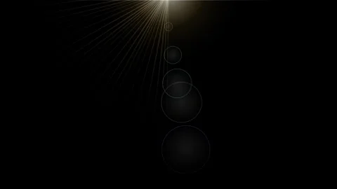 Sunburst retro background with glowing rays and vintage sunbeam motion graphi Stock Footage 345874560