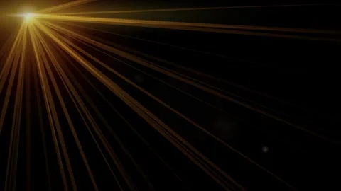 Sunburst retro background with glowing yellow rays and vintage aesthetic Stock Footage 345874614
