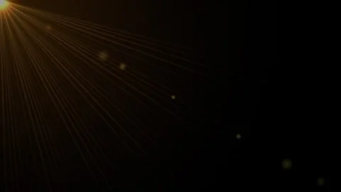 Sunburst retro radiating rays background with vintage golden light effects an Stock Footage 345964171