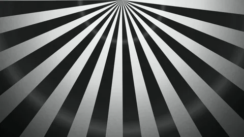 Sunburst rotating black and white rays seamless loop motion background Stock Footage 345394103