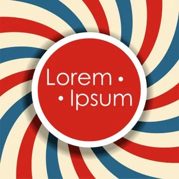 Sunburst style abstract background. Vector illustration. Stock Illustration